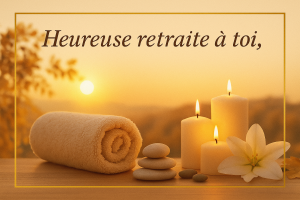 Carte Cadeau départ à la retraite