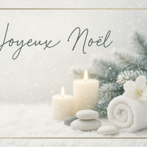 Carte Cadeau Noël version neige